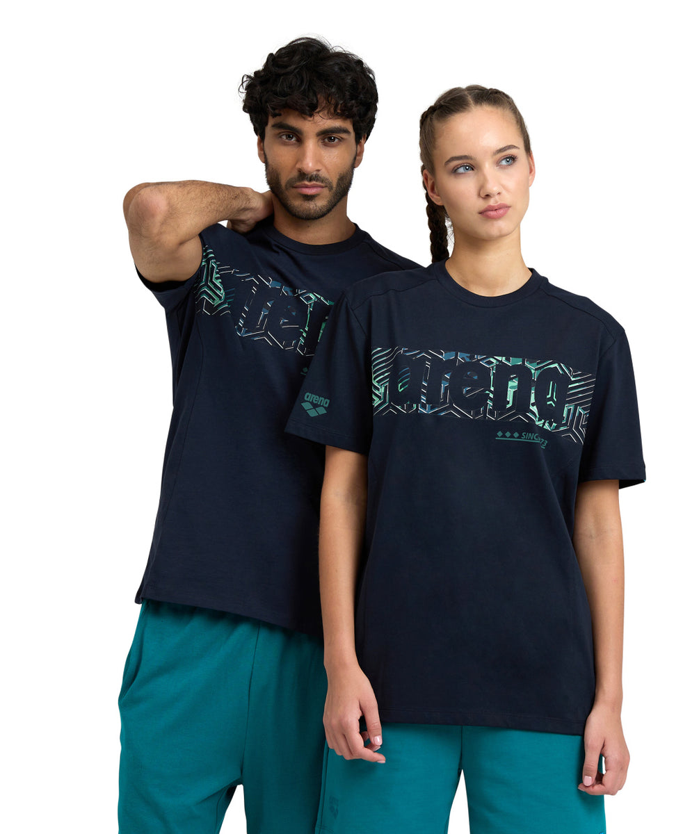 Arena Cotton Logo T-Shirt – Elsmore Swim Shop