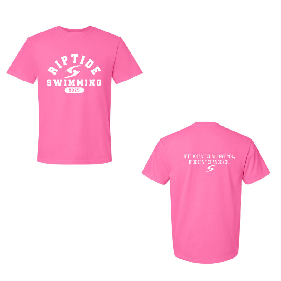 Riptide Comfort Colors 2025 Season Tee - Neon Pink