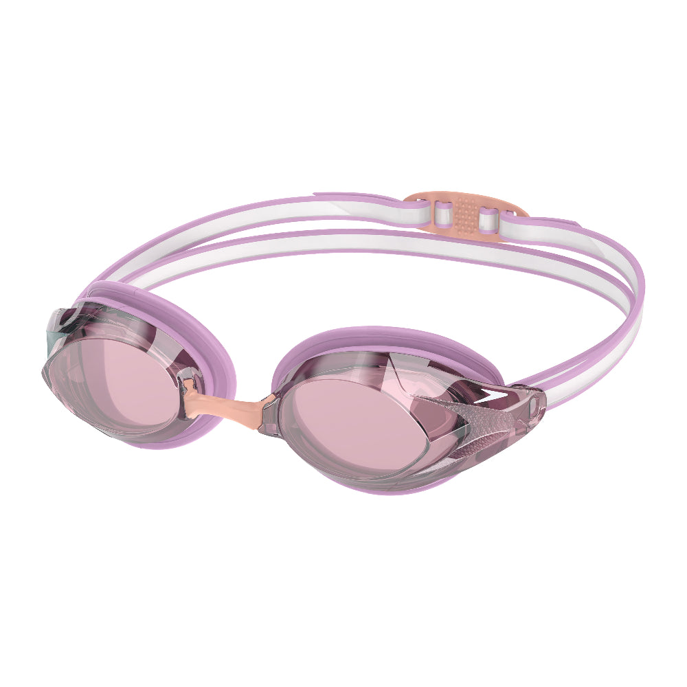 Speedo Women's Vanquisher 3.0 Mirrored Goggle peony pink
