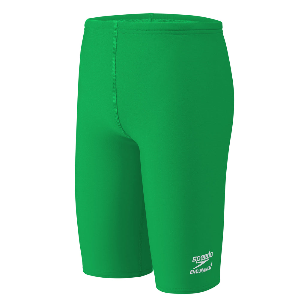 Speedo Solid Youth Endurance Jammer bright green front