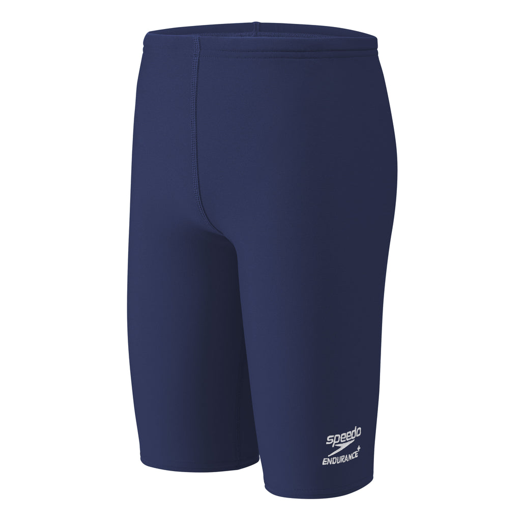 Speedo Solid Youth Endurance Jammer navy front