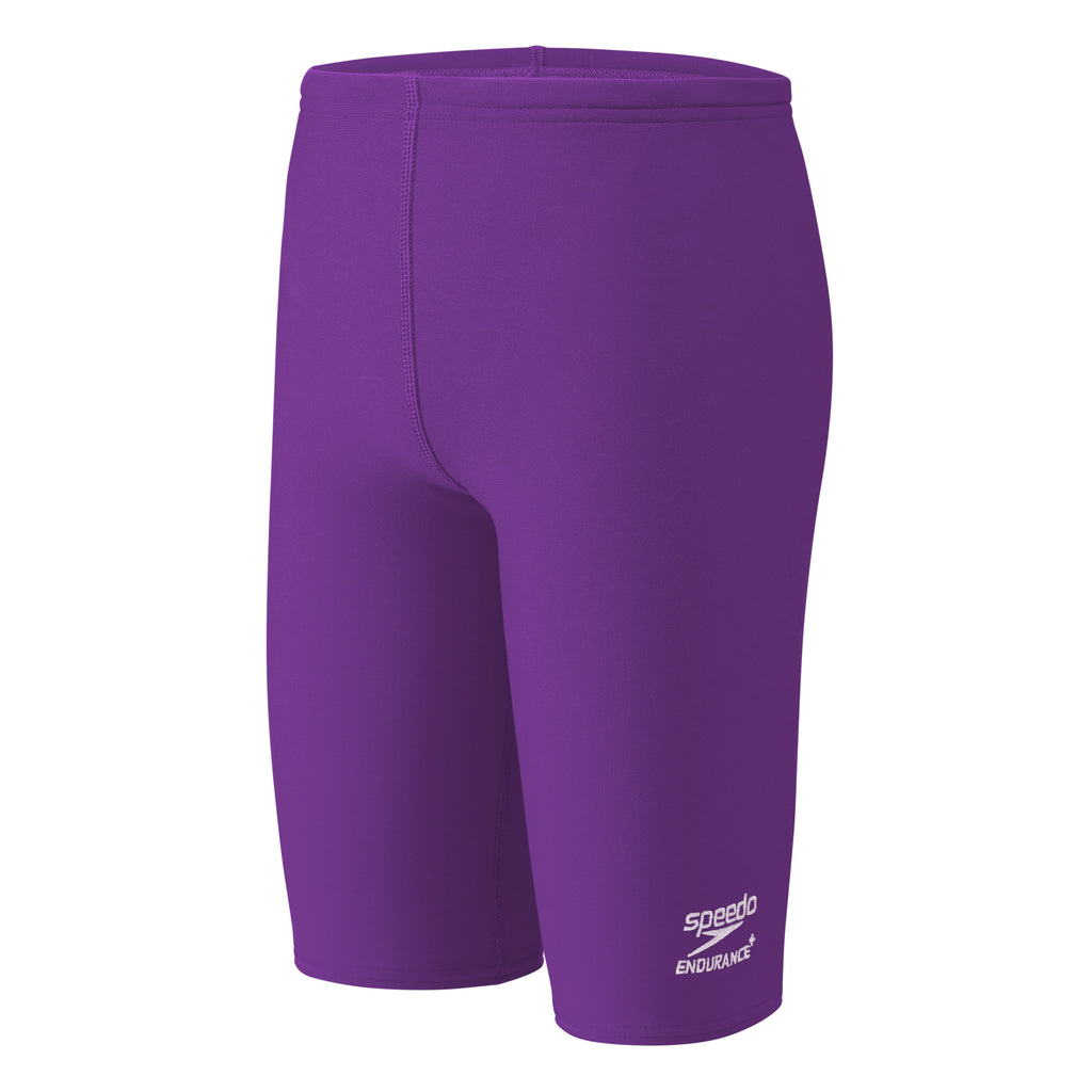 Speedo Solid Youth Endurance Jammer purple front