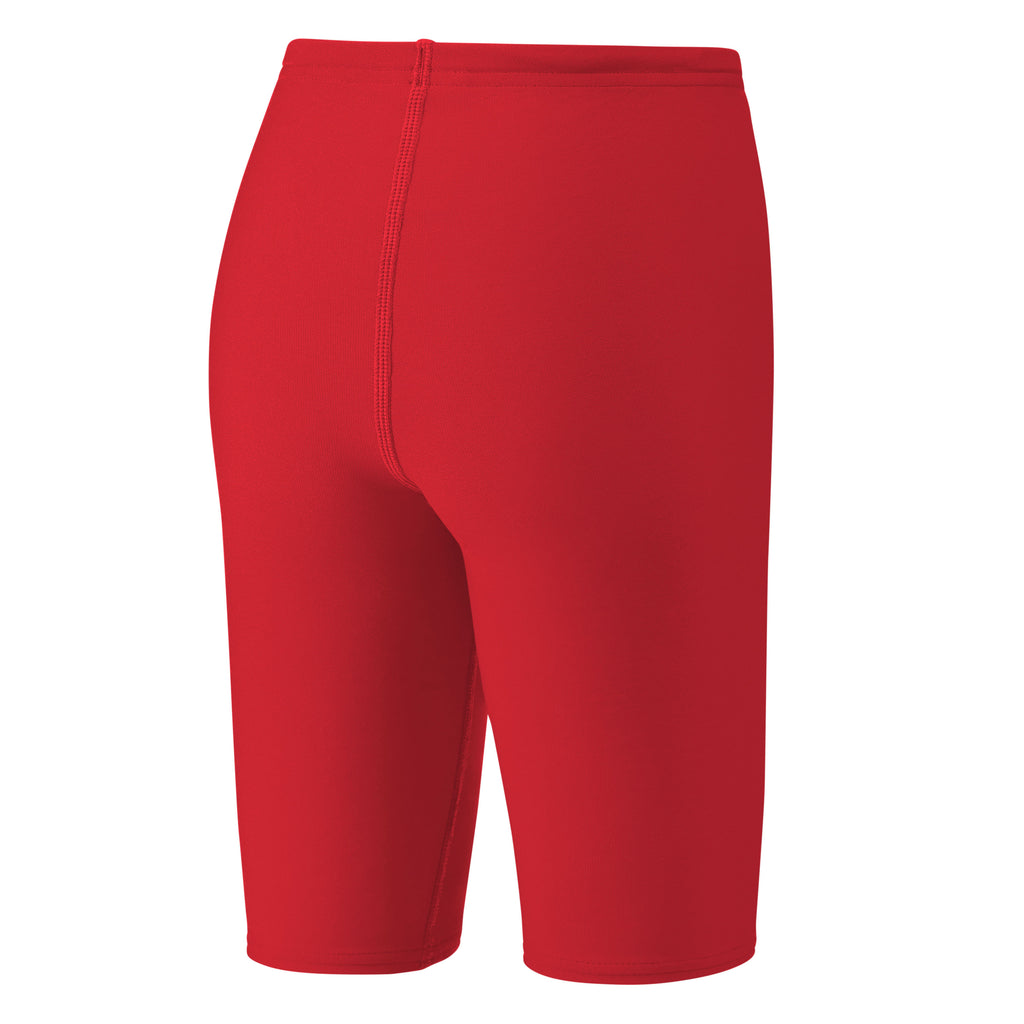 Speedo Solid Youth Endurance Jammer red back