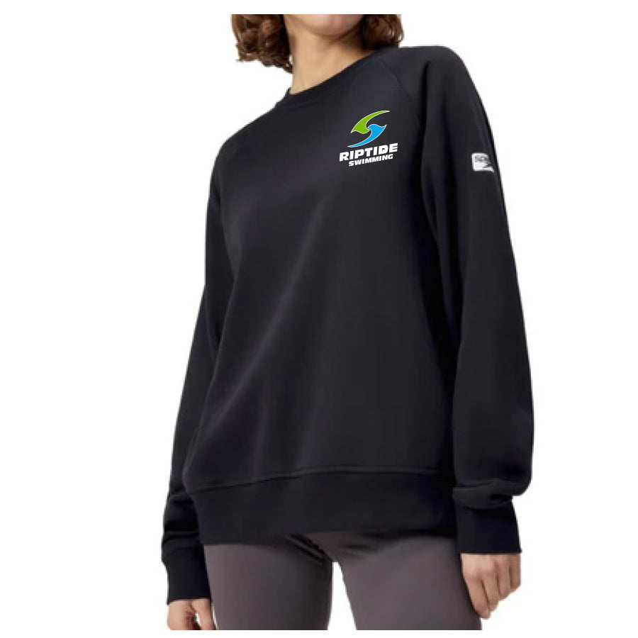 Riptide Speedo Unisex Fleece Crewneck - Black