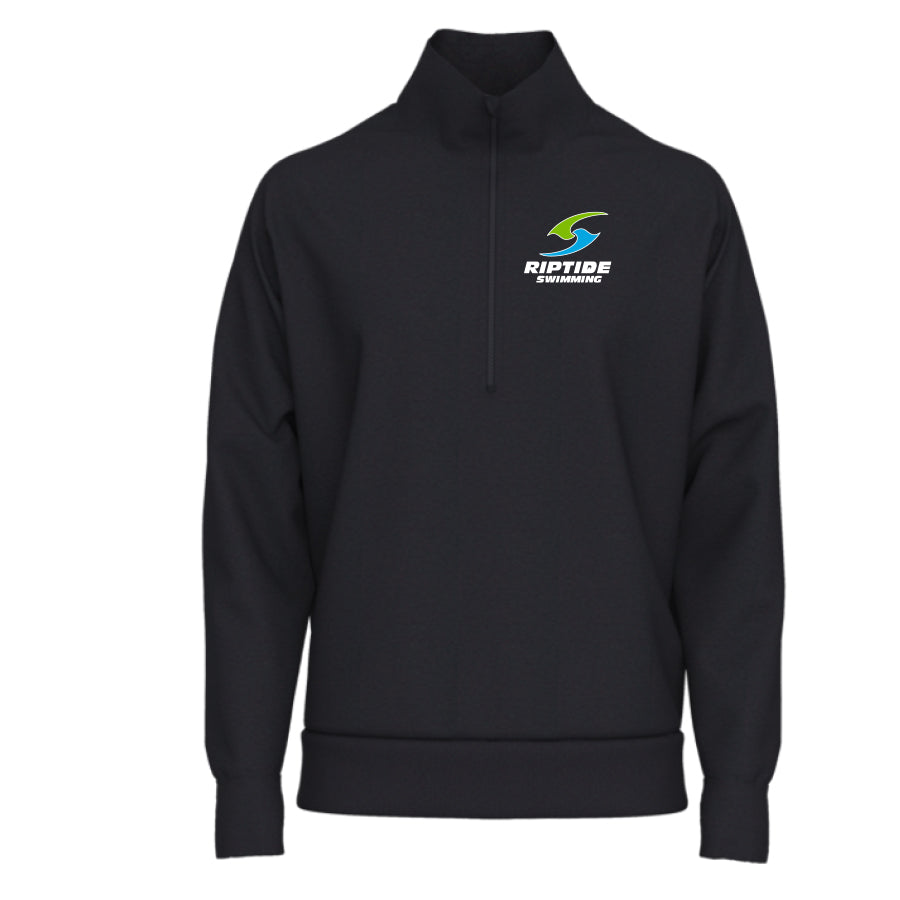 Riptide Speedo 1/4 Zip Fleece Pullover - Black