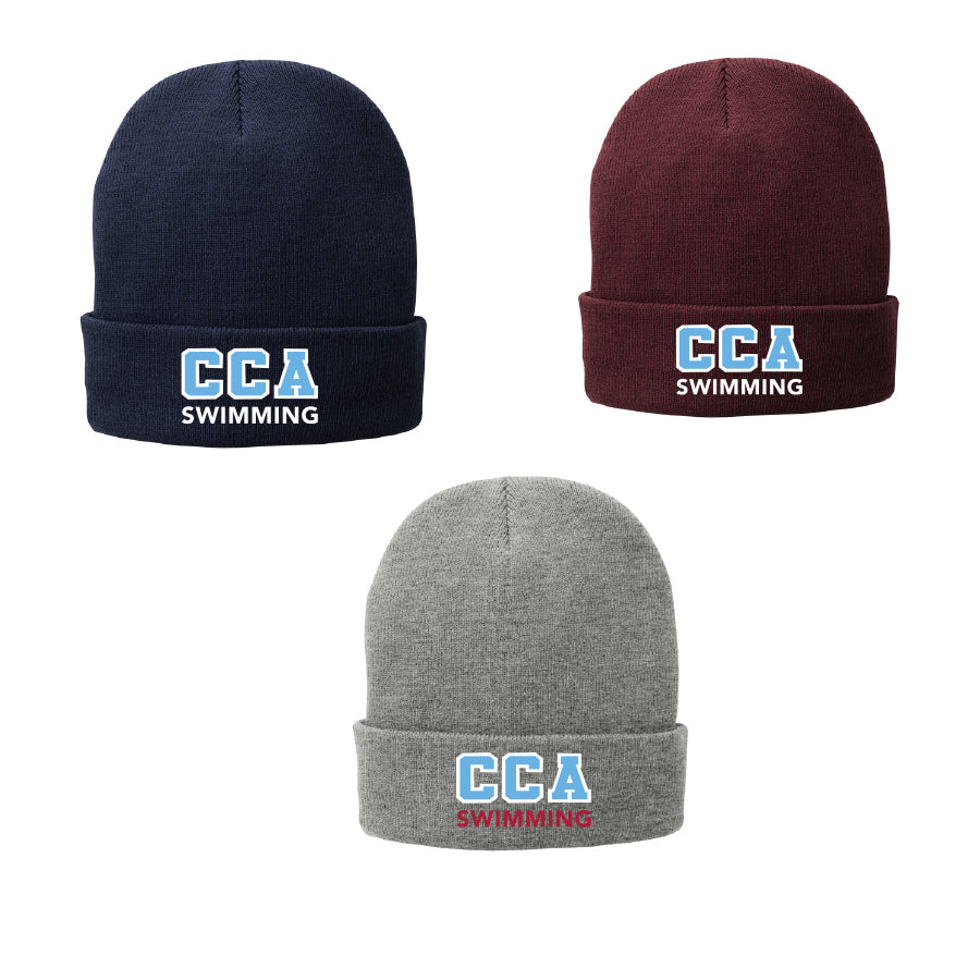 CCA - FLEECE-LINED KNIT CAP