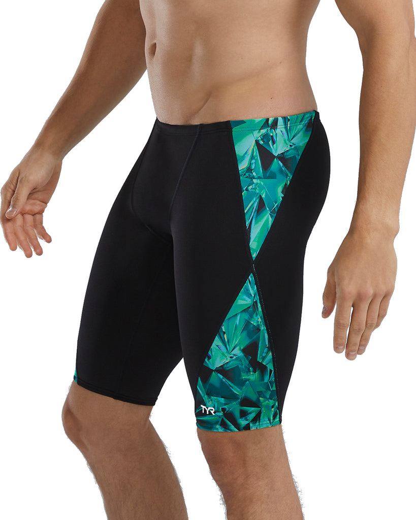 TYR Crystalized Jammer green front