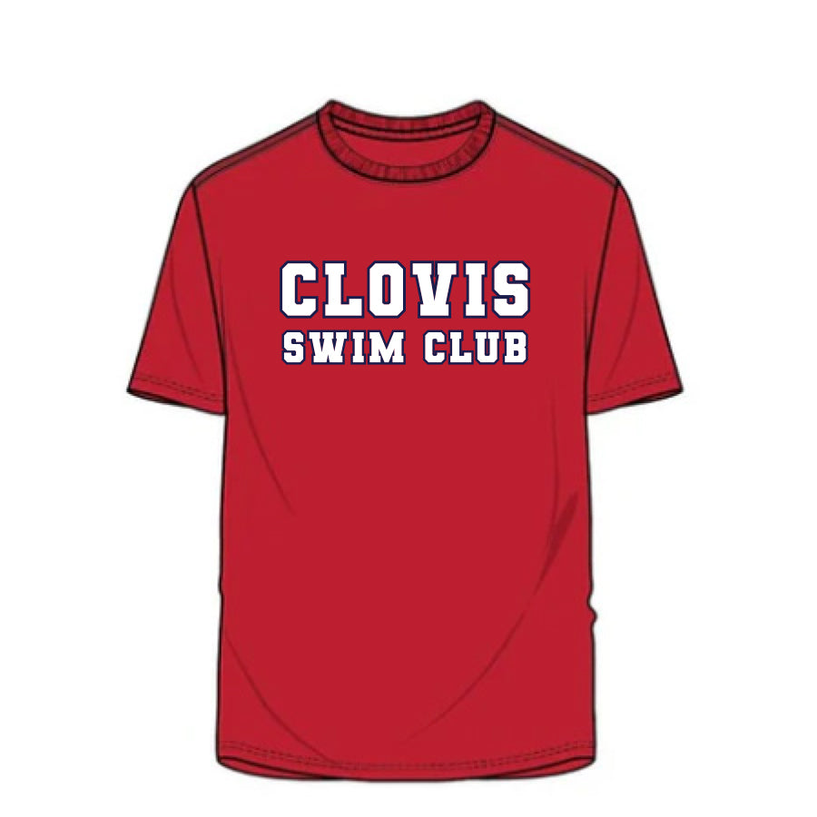 CLOVIS SWIM CLUB - TYR YOUTH TECH TEE