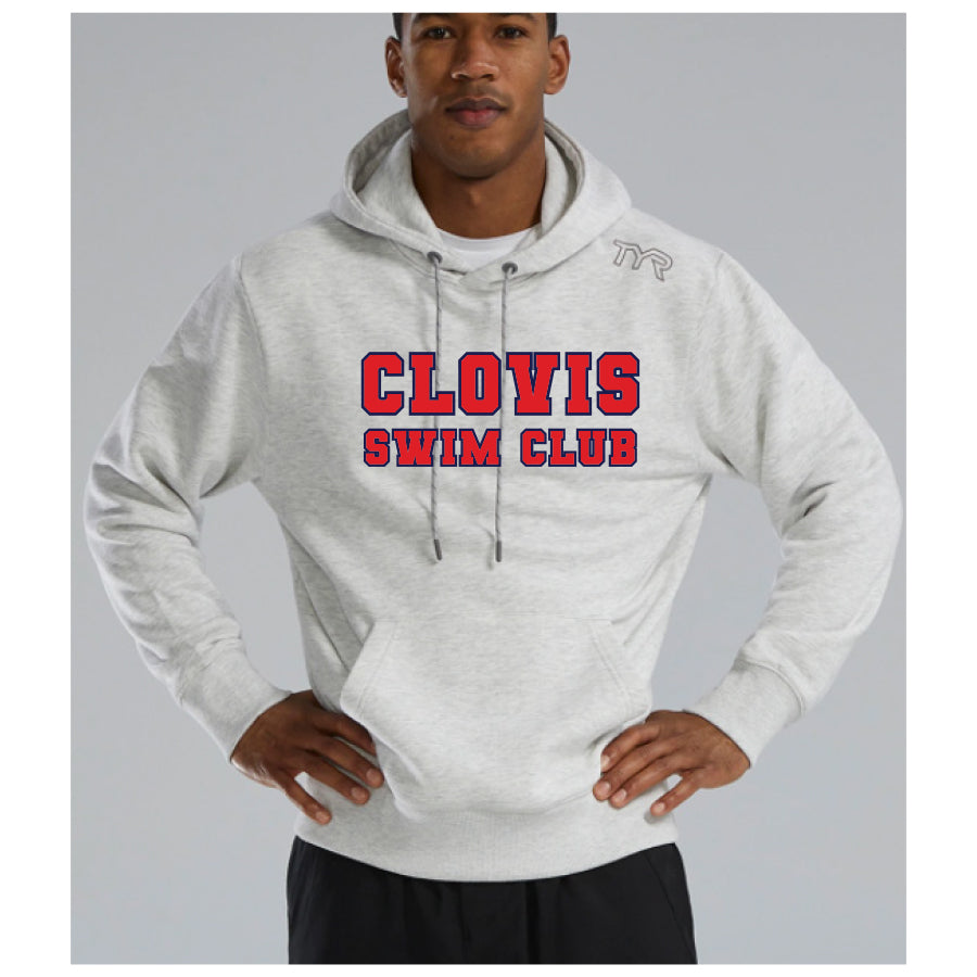 CLOVIS SWIM CLUB - TYR ADULT Fleece Hoodie