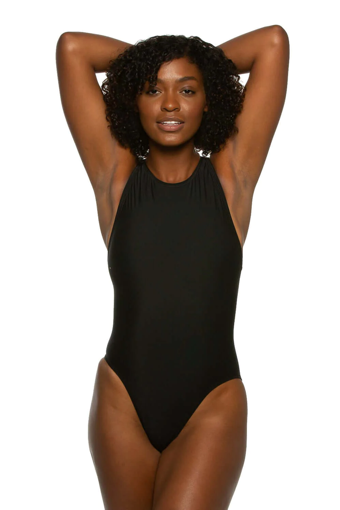 Jolyn Anique Water Polo Suit black