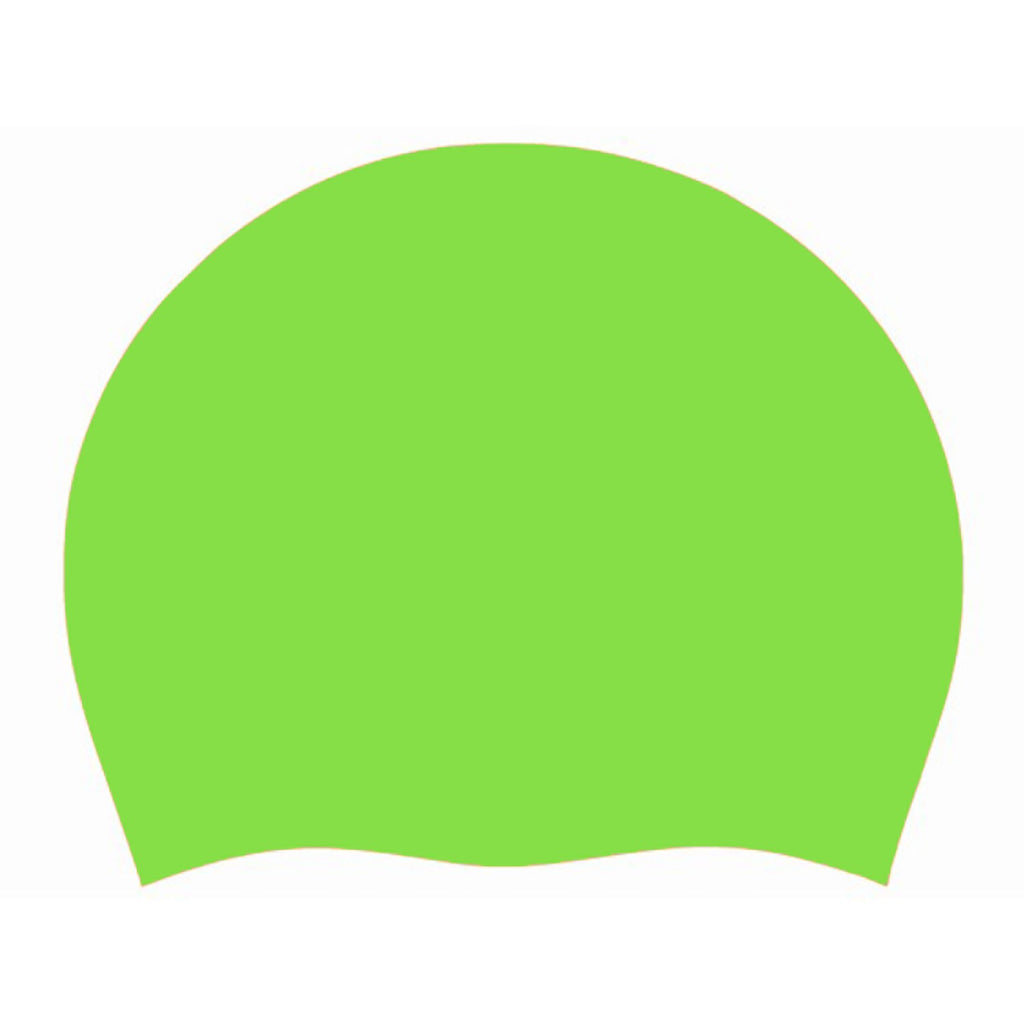 Elsmore Solid Silicone Cap day glo green