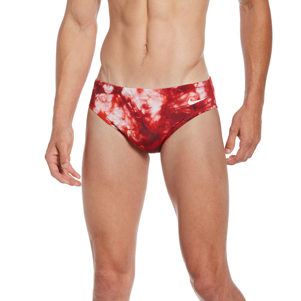Nike Hydrastrong Tie Dye Brief red