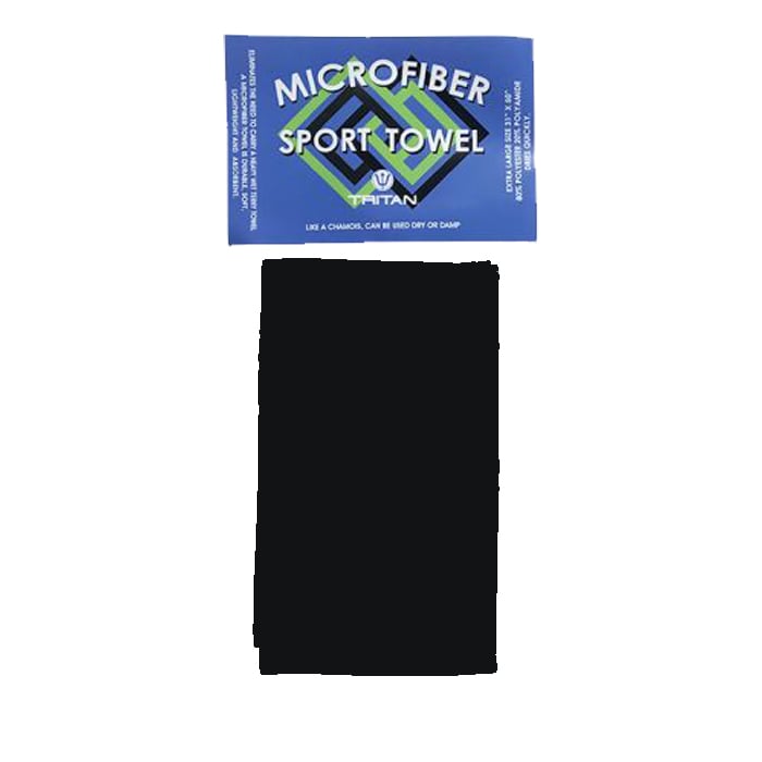 Microfiber Swim Towel black