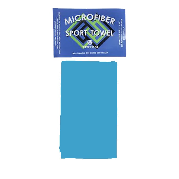 Microfiber Swim Towel light blue
