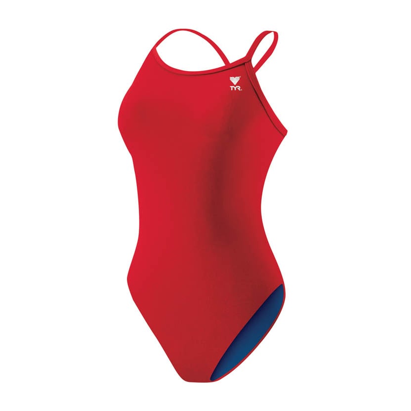 TYR Solid Diamondfit red
