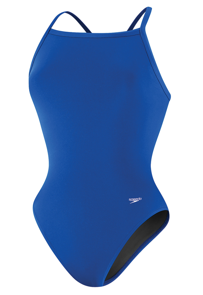 Speedo Endurance+ Solid Youth Flyback blue