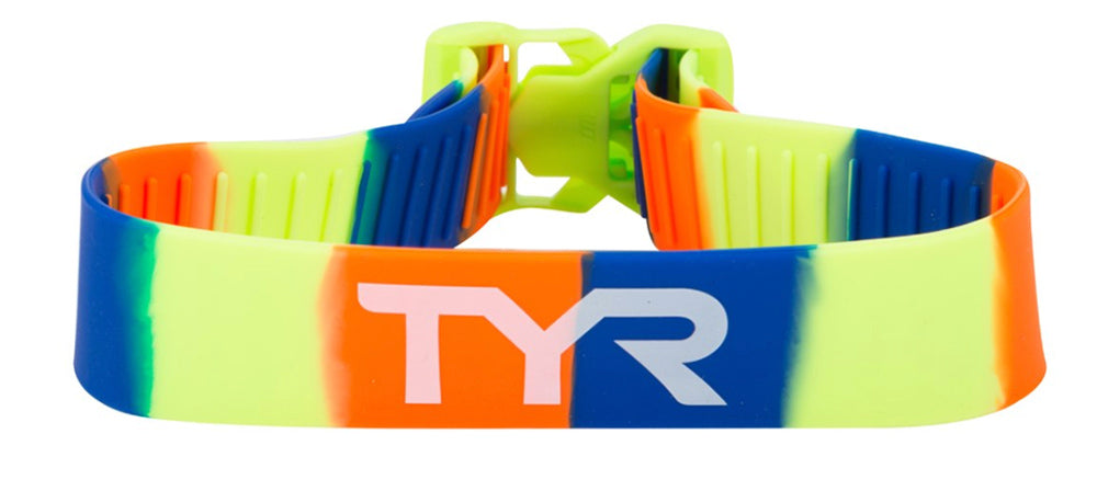 TYR Training Pull Strap Yellow/Blue