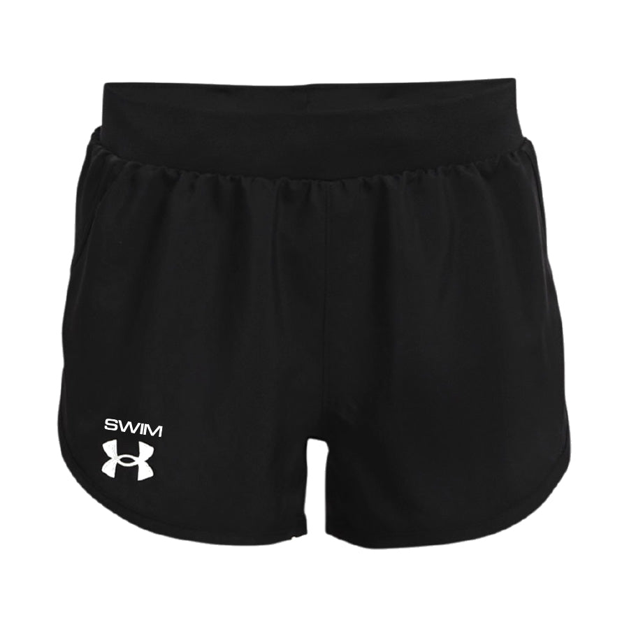 Under Armour Girl's Fly By Shorts black