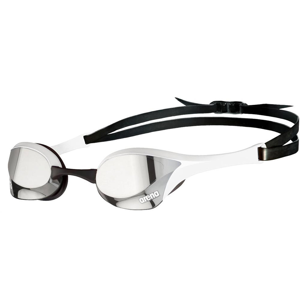 Arena Cobra Ultra Swipe Mirror Goggles white silver