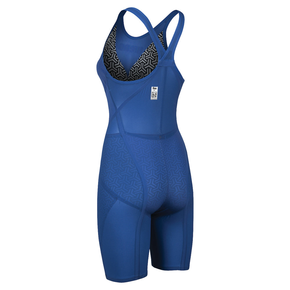 Arena Powerskin Carbon Glide Closed Back blue back