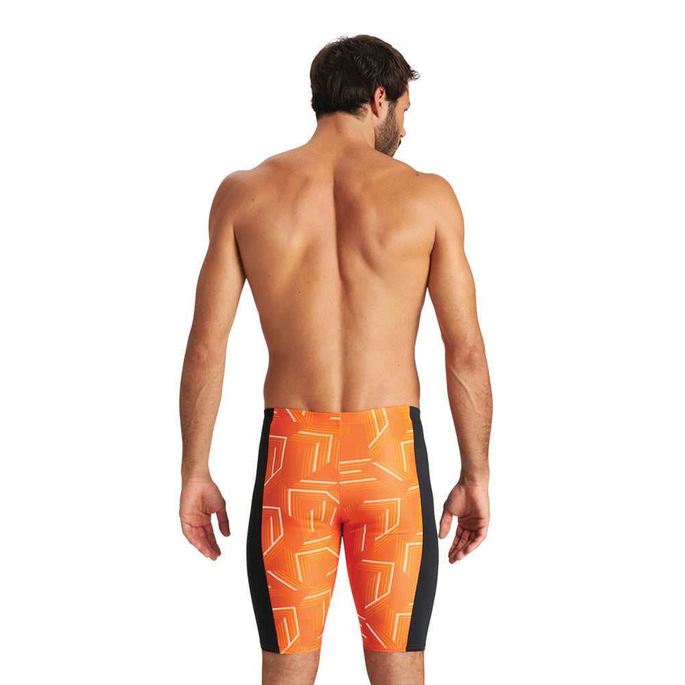 Arena MaxLife Puzzled Jammer orange