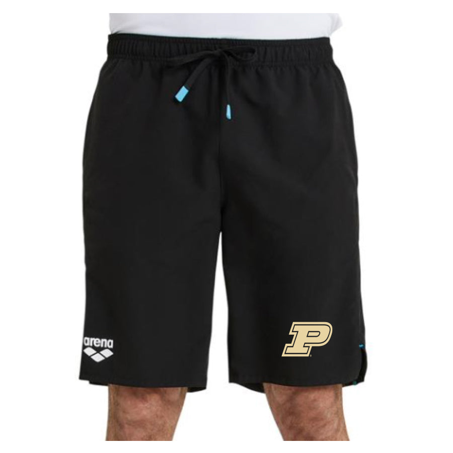 Purdue Arena Team Stripe Bermuda Shorts