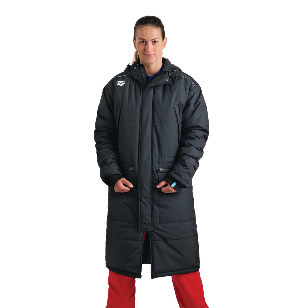 Arena Team Parka Solid asphalt