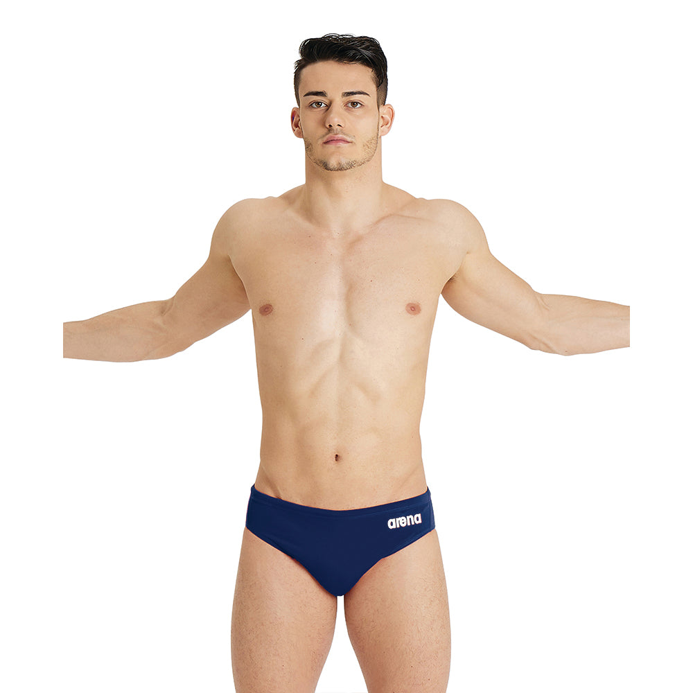 Arena Water Polo Brief navy front