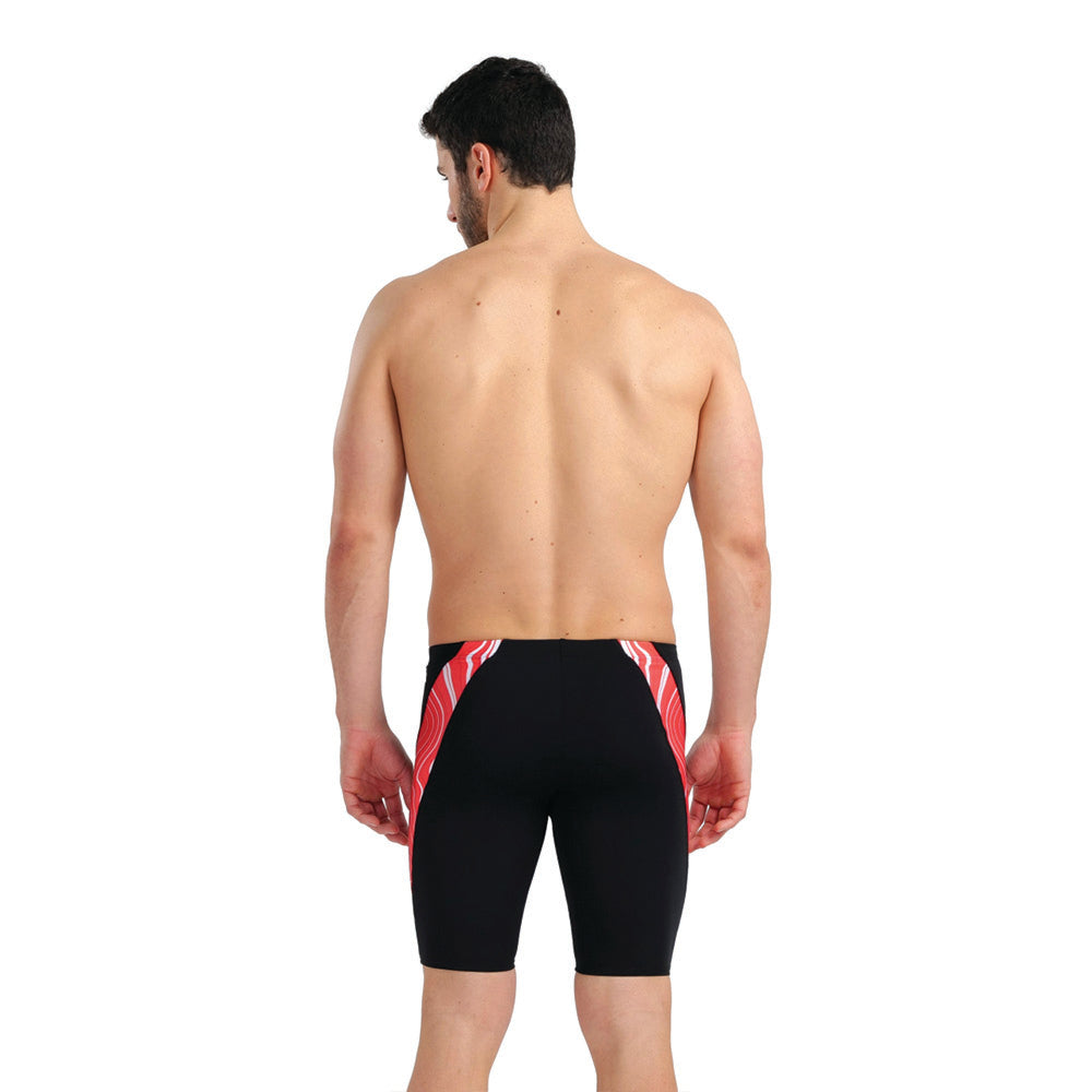 Arena MaxLifeECO Marbled Jammer red