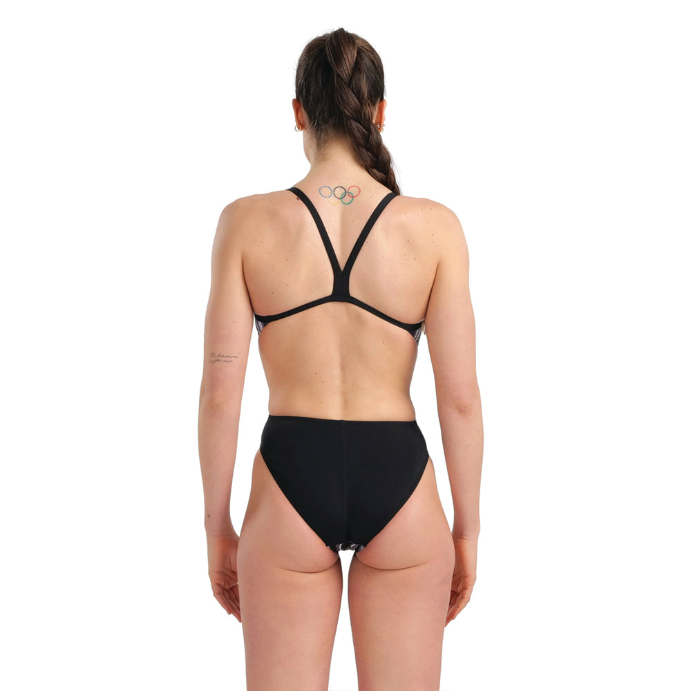 Arena MaxLifeECO Marbled Challenge Back black