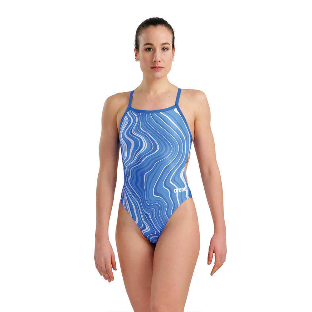 Arena MaxLifeECO Marbled Challenge Back royal