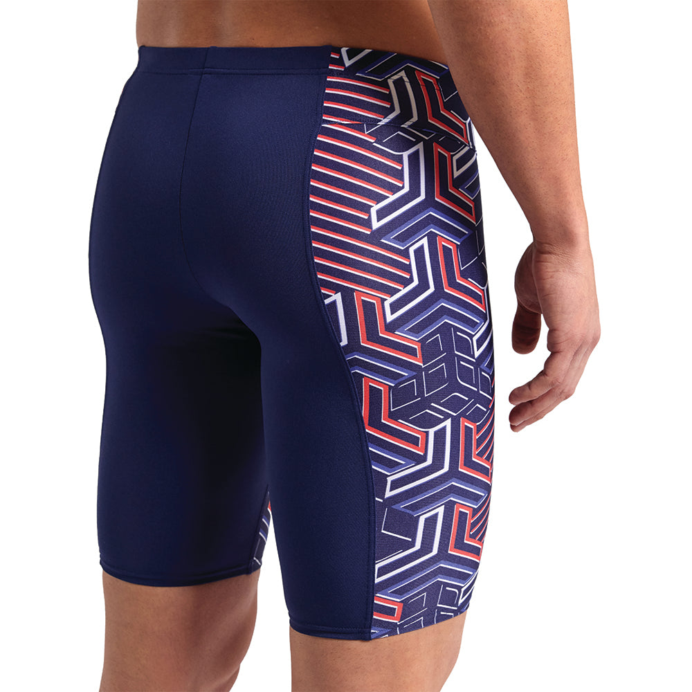 Arena Kikko Jammer red white blue back