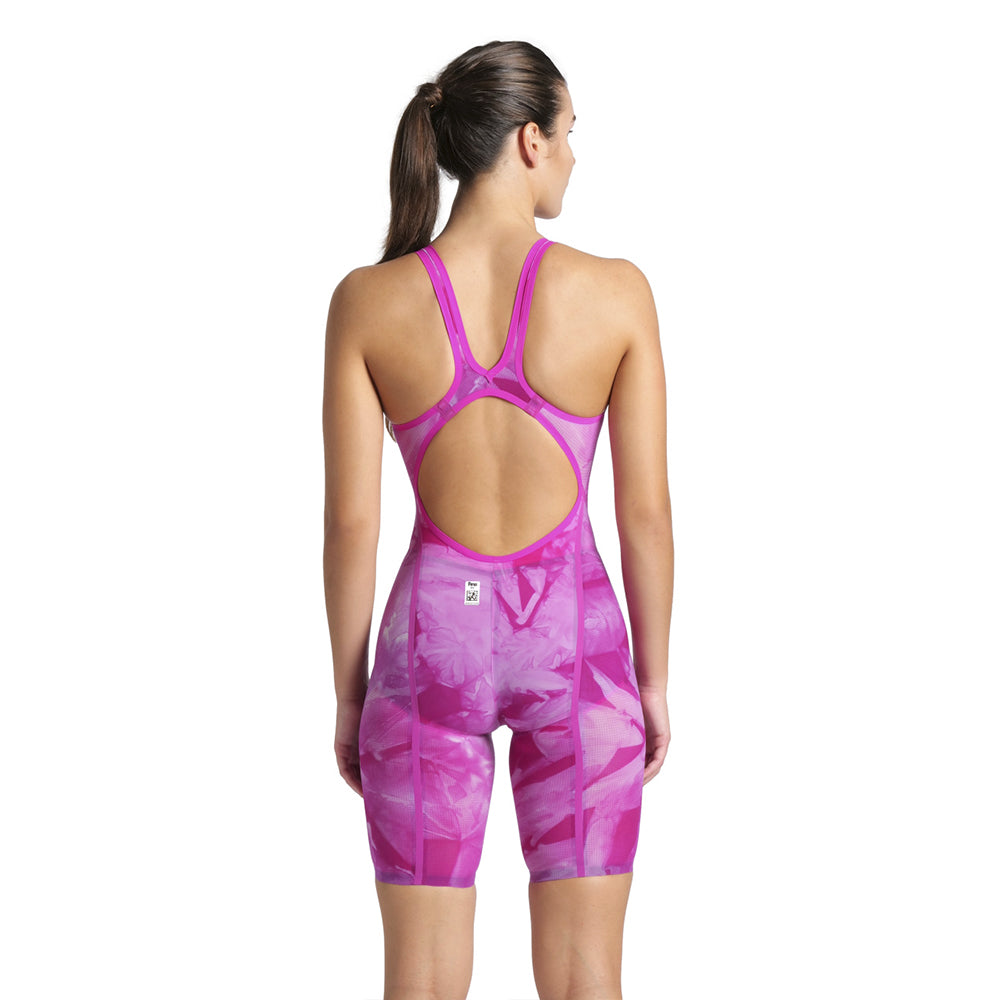 Arena Powerskin Carbon Glide Tie Dye Open Back 150 back