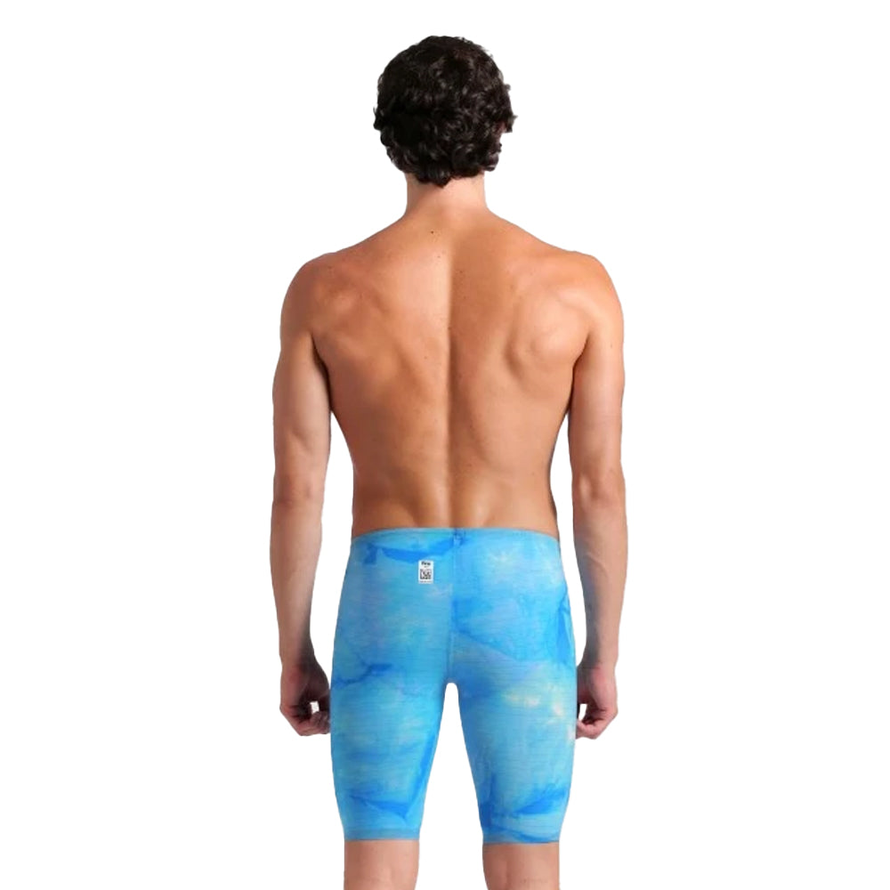 Arena Powerskin Carbon Air2 Tie Dye Limited Edition cobalt back