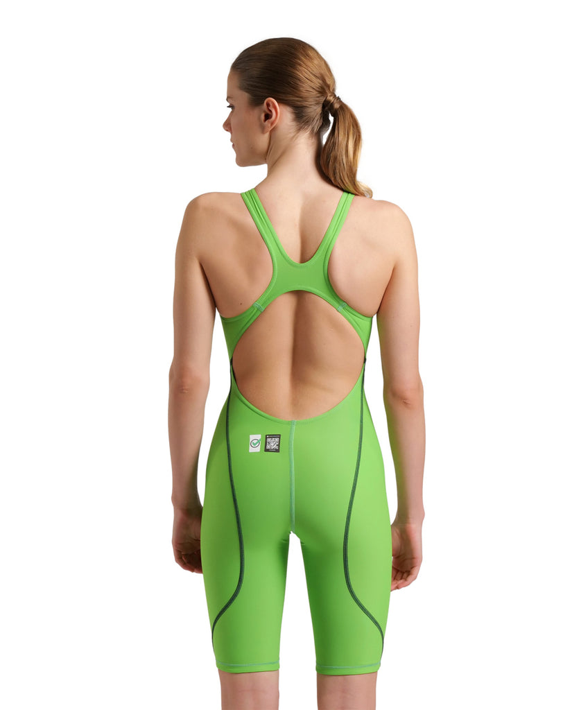Arena Powerskin ST Next Limited Edition Open Back lime front