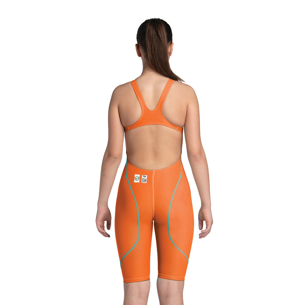 Arena Powerskin ST Next JR Open Back orange/teal back