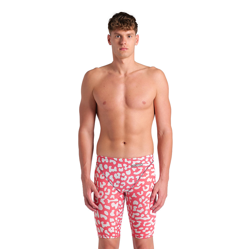 Arena Powerskin ST Next Jammer Leopard red front