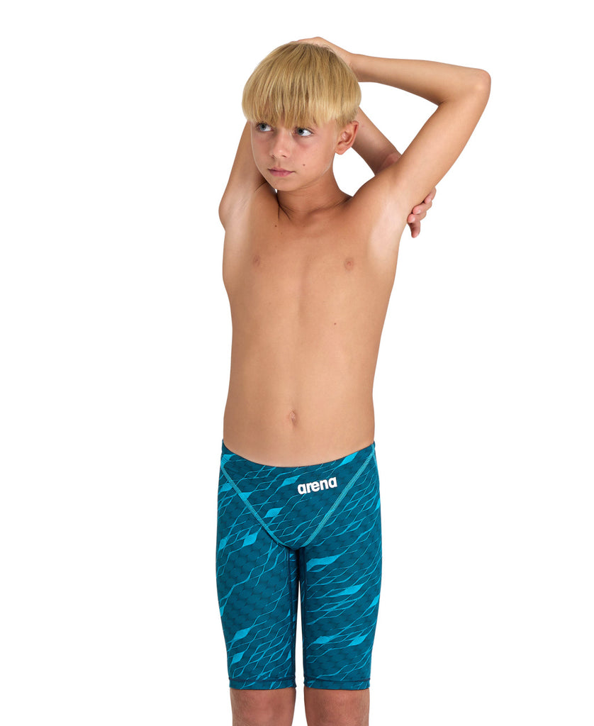Arena Powerskin ST Next JR Limited Edition Jammer teal front