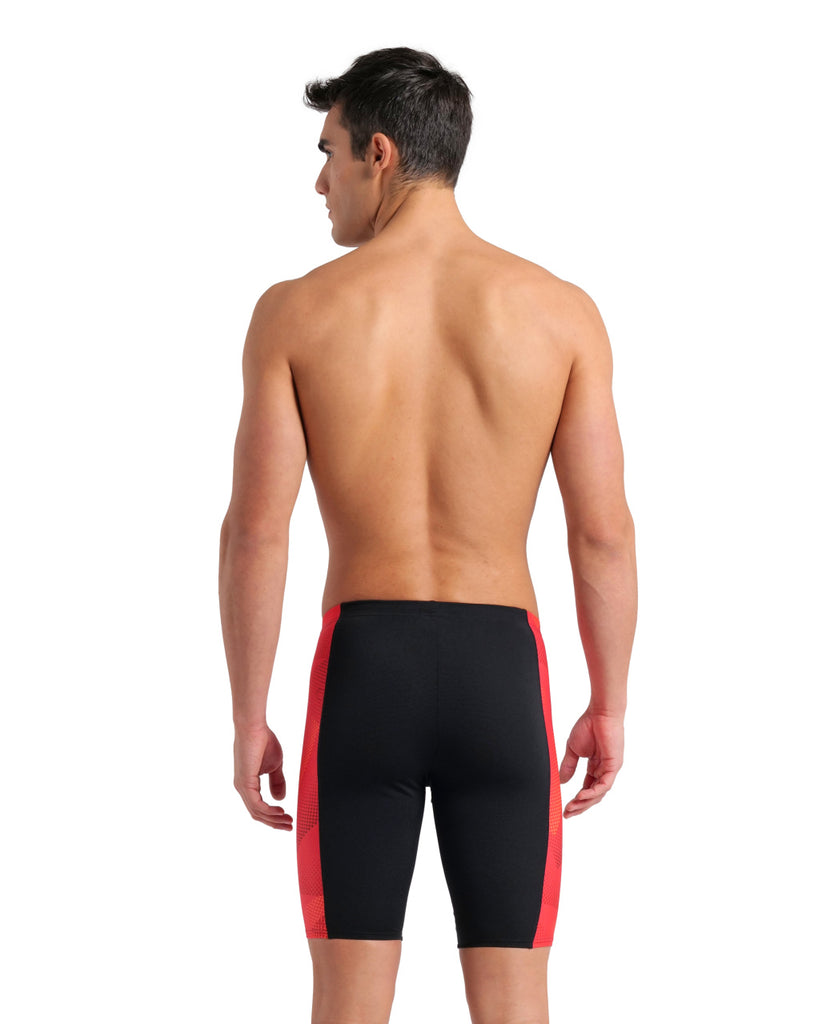 Arena Halftone Swim Jammer red back