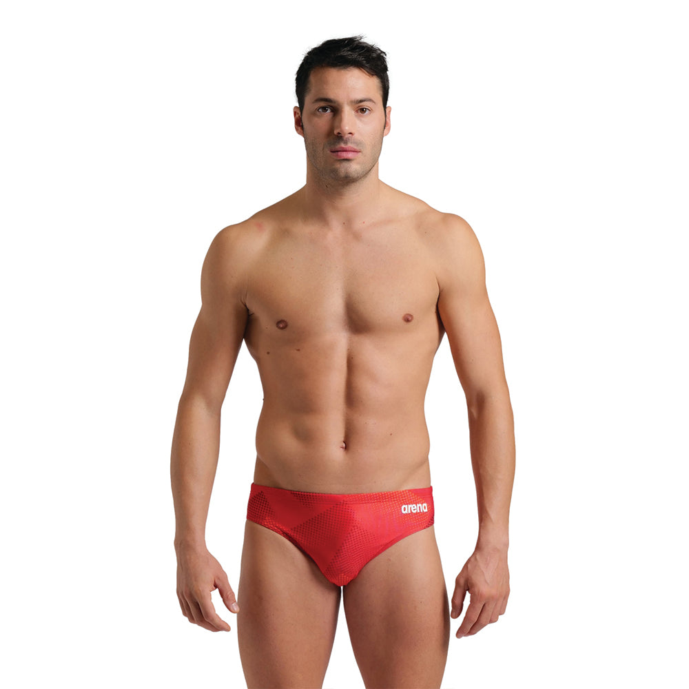 Arena Halftone Swim Brief red