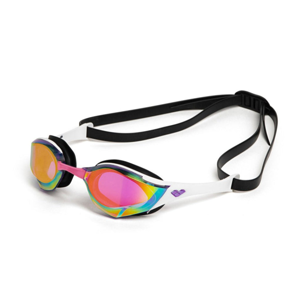 Arena Cobra Edge Swipe Mirrored Goggle white violet