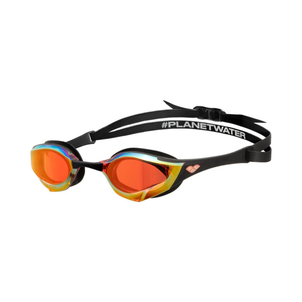 Arena Cobra Edge Swipe Mirrored Goggle black red