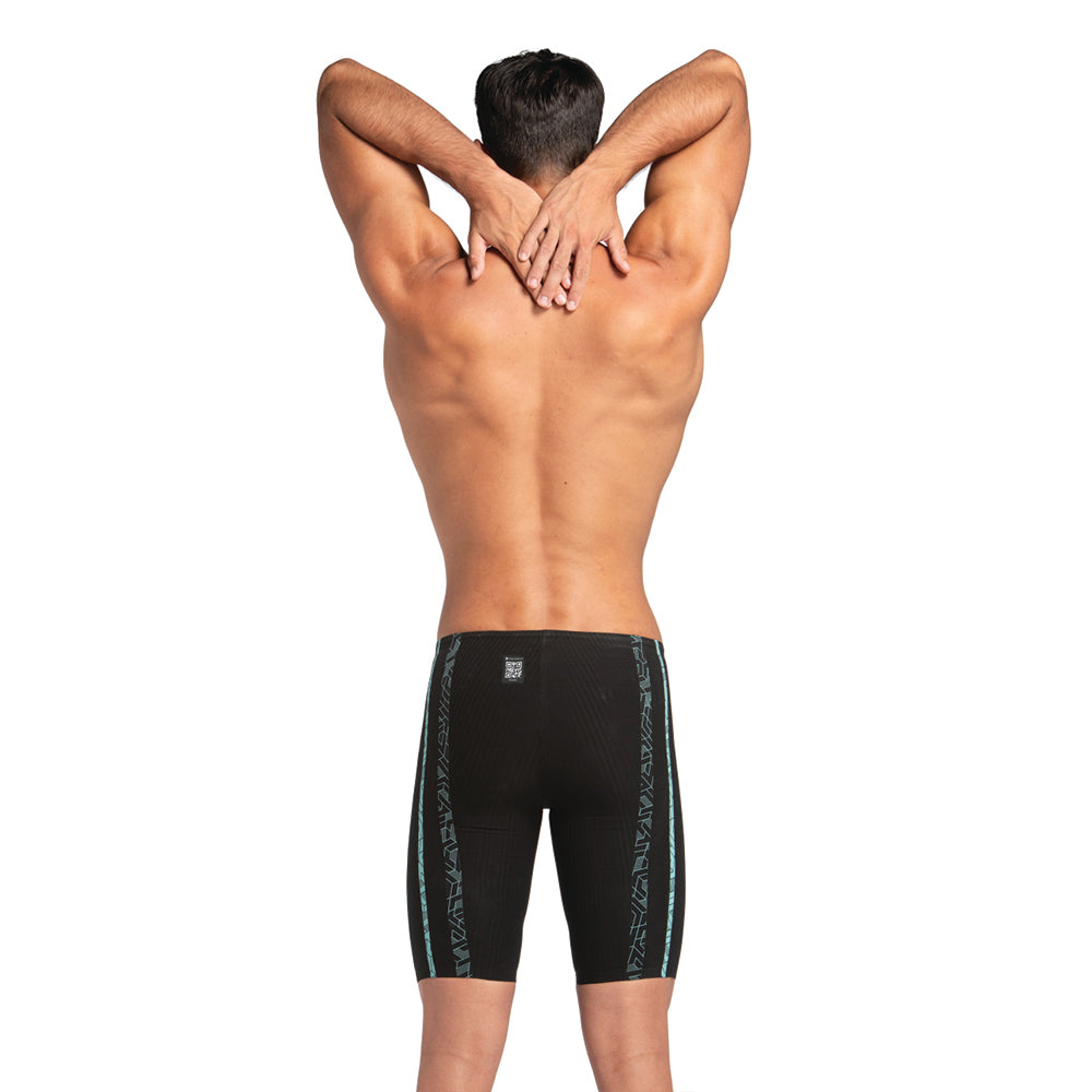 Arena Powerskin Primo Jammer black teal back