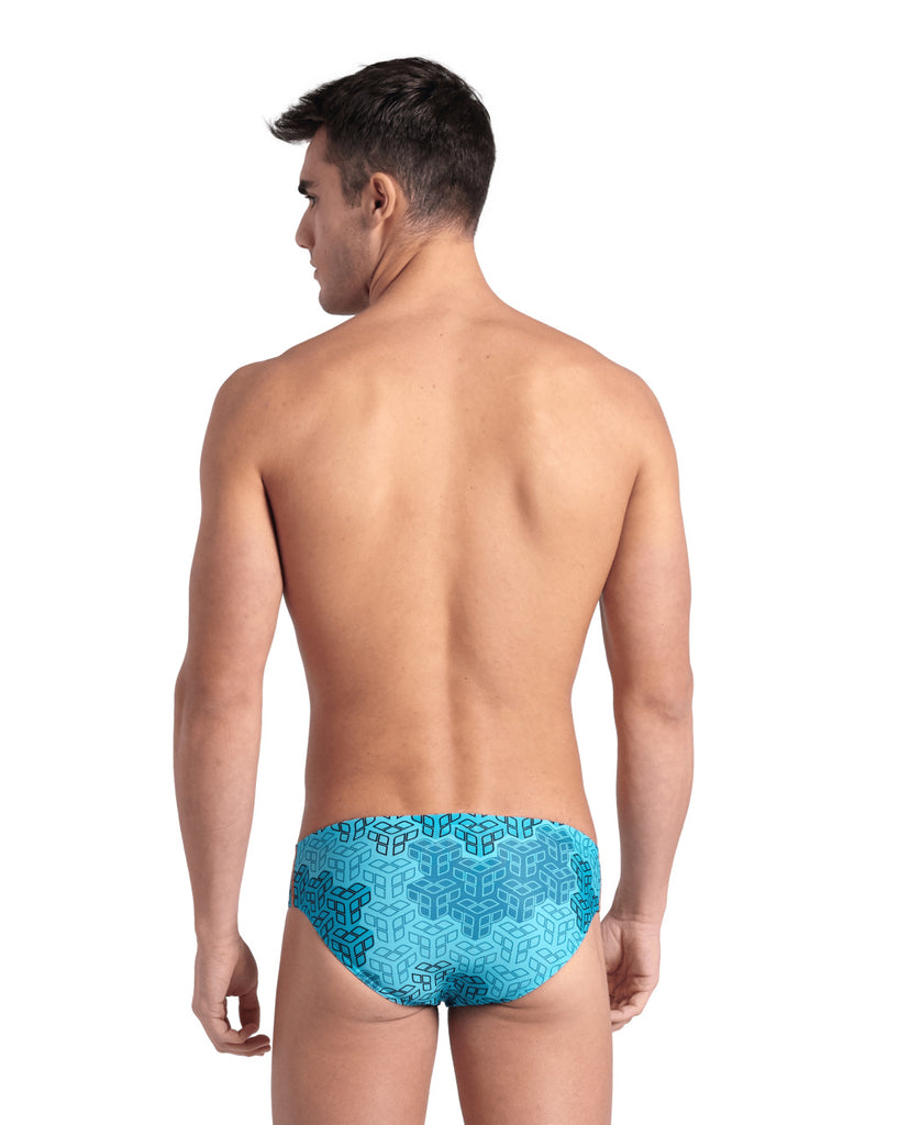 Arena Camo Kikko Briefs blue back