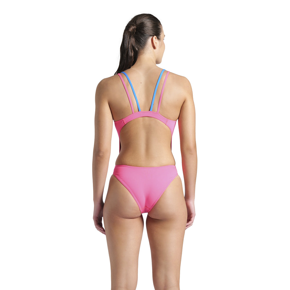 Arena Women's Solid Multi Tech Back pink back