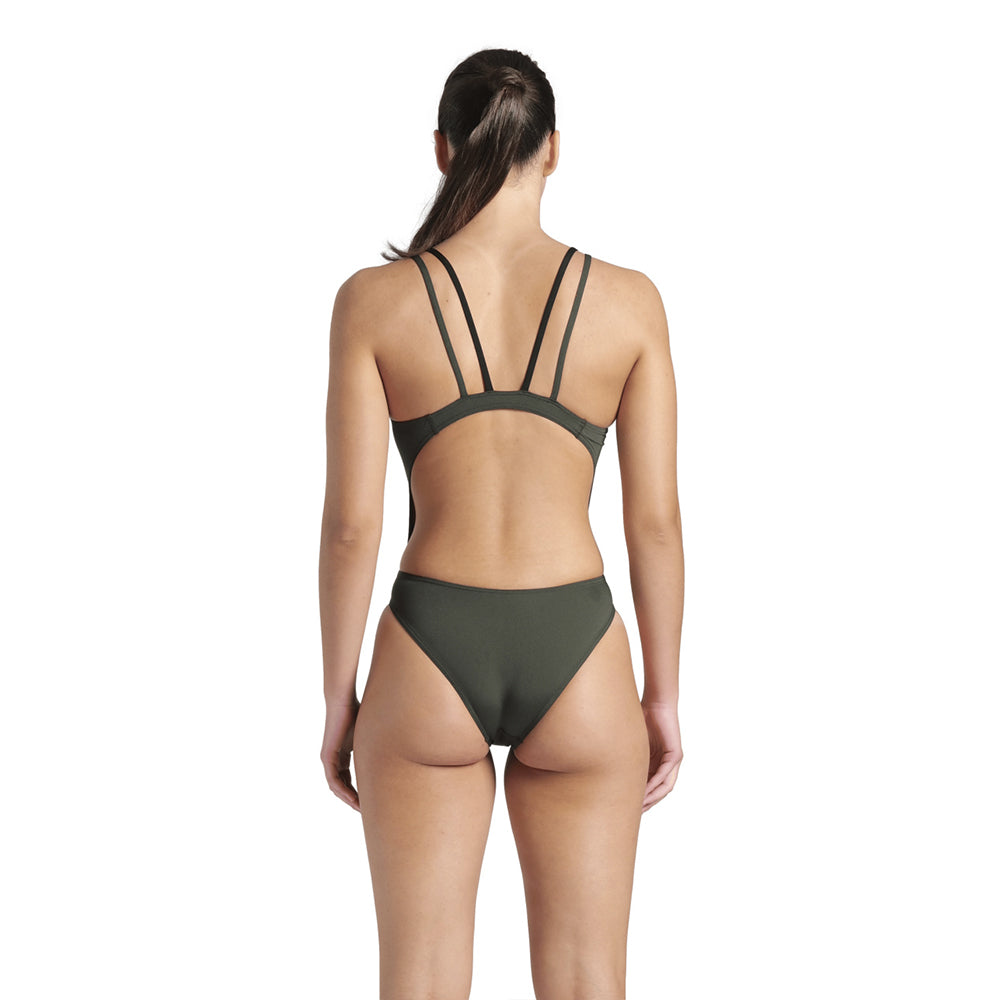 Arena Women's Solid Multi Tech Back sage back