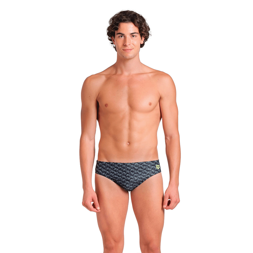 Arena Monogram Brief sage front