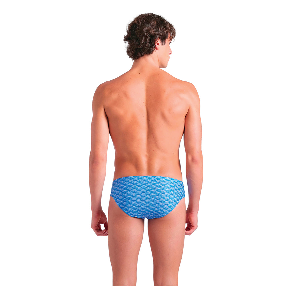 Arena Monogram Brief blue back