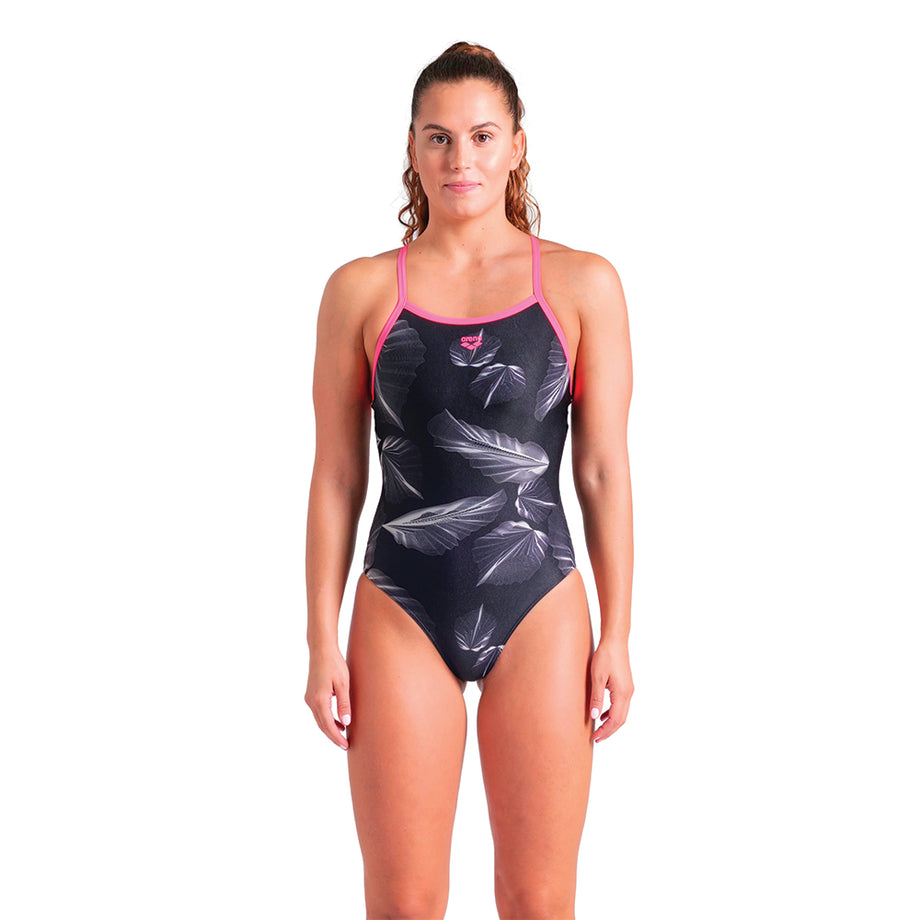 Arena Frozen Leaves Light Drop Back – Elsmore Swim Shop