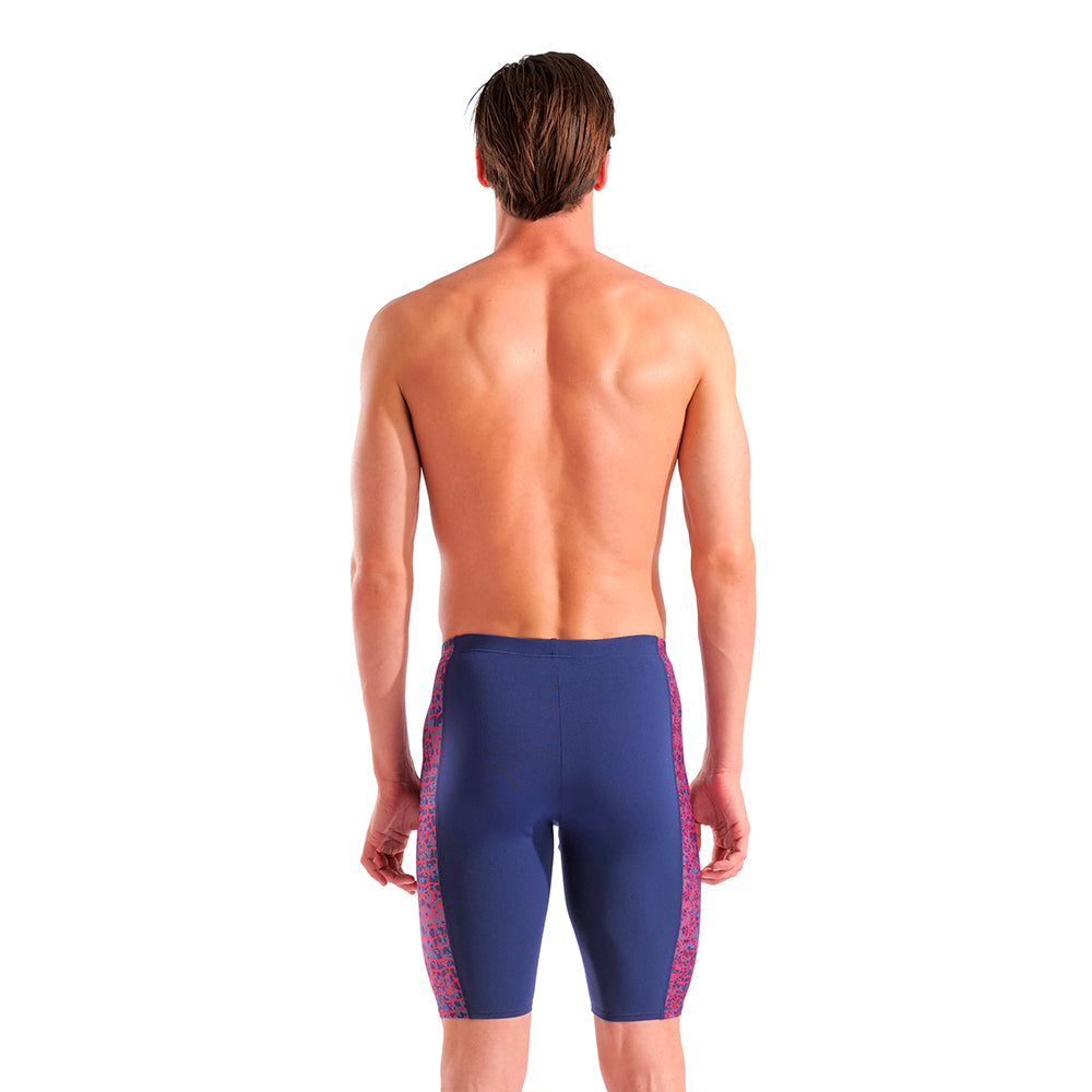 Arena Snakeskin Jammer navy red back